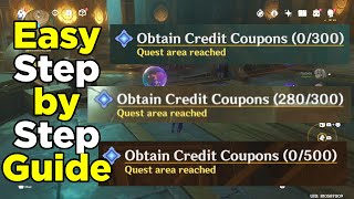 Obtain Credit Coupons Complete Step by Step Easy Guide [upl. by Ahsemak]