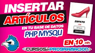 Insertar datos en PHP a MySQL [upl. by Jud362]