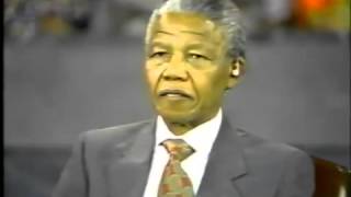 1990 Town Hall Meeting with Nelson Mandela on Palestine with Ted Koppel Part 1 [upl. by Ikcir860]