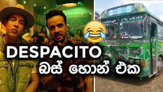 DESPACITO BUS HORN  DESPACITO 2018 [upl. by Tristas]