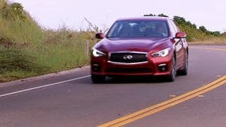 On the road Infiniti Q50S Hybrid [upl. by Ahsatak]