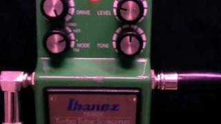 IBANEZ TS9DX TS9 HOT MODE SOUND [upl. by Eadie]