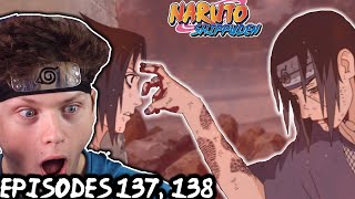 SASUKE VS ITACHI Naruto Shippuden REACTION Episodes 137 138 [upl. by Katusha]