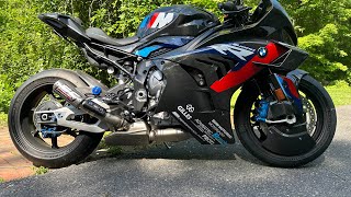 2024 BMW M1000RR with SC Projects Exhaust [upl. by Aciras844]