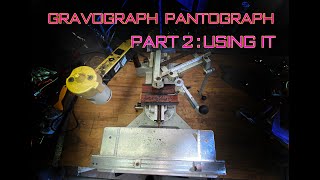 Gravograph Pantograph IM3 Part 2  Using it [upl. by Leay]