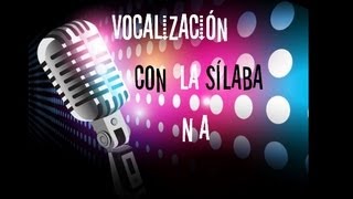 Ejercicio de vocalización 4 mujer  silaba na FACIL [upl. by Bernardi955]