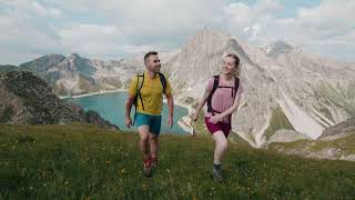 Gifpeltour zum Schafgafall am Lünersee im Brandnertal l Vorarlberg [upl. by Arnst]