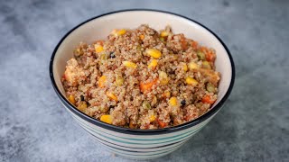 Quinoa Pulao  Healthy Quinoa Recipe  Weight Loss Recipe [upl. by Cooe]