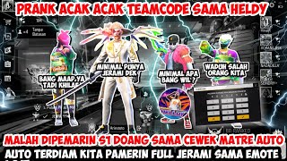 ACAK ACAK TEAMCODE PAKE SET JERAMI PUTIH SERVER LUAR GANGGUIN DUO BUCIN MATRE SAMA HELDY SAMPE PUTUS [upl. by Neiviv]