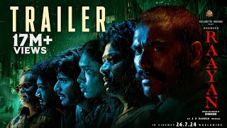 RAAYAN  Official Trailer  Dhanush  Sun Pictures  AR Rahman [upl. by Enitsrik]