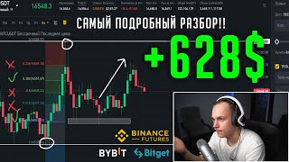 628 ЗА ДЕНЬ ПОДРОБНЕЙШИЙ РАЗБОР СТРАТЕГИИ ДЛЯ ФЬЮЧЕРСОВ Binance Futures Фьючерсы Обучение [upl. by Cardew351]