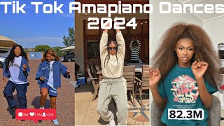 Best of amapiano dance challenges  2024 😱🔥🥵 tiktokamapianodances amapiano tiktokviral trending [upl. by Sinaj4]