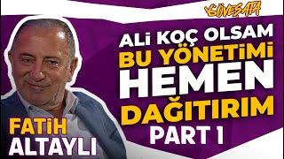 Fatih Altaylı  Ali Koç  Fatih Terim  Galatasaray  Fenerbahçe  Ünal Aysal  Habertürk [upl. by Tsepmet751]