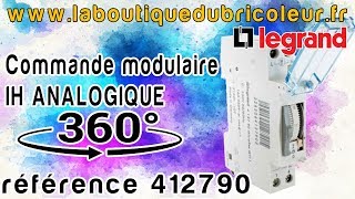 Horloge analogique programmable 412790 sur laboutiquedubricoleur [upl. by Nalak]