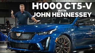 1000HP Cadillac 6sp Manual Test Drive with John Hennessey  H1000 Upgrade  CT5V [upl. by Kissie90]