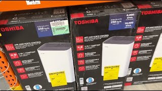 Toshiba 6000 BTU Portable AC at home Depot for 319 [upl. by Mackintosh]