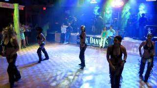 Gilleys Girls Line Dancing  Treasure Island TI Las Vegas [upl. by Daphene]