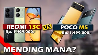 MENDING MANA XIAOMI REDMI 13C VS XIAOMI POCO M5 [upl. by Bremer739]