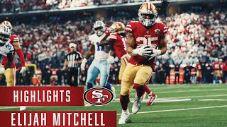 Elijah Mitchells Top 10 Plays From the 2021 Season  49ers [upl. by Bedell755]