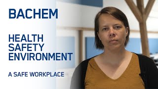 Health Safety Environment HSE at Bachem  by Sandra Thöni [upl. by Allsun]