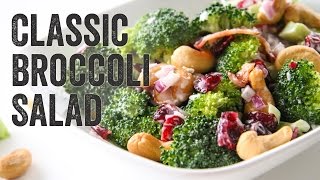 Classic Broccoli Salad Recipe  Season 3 Ep 5  Chef Julie Yoon [upl. by Cousins]