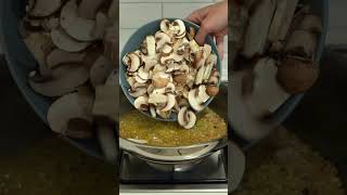 My Viral Creamy Garlic Mushroom Sauce And Chicken [upl. by Oinota919]