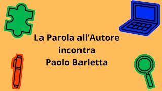 Giurato a concorsi letterari Cosa ne pensa del torneo quotIoScrittore Paolo Barletta [upl. by Sualkin710]