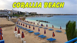 Corallia Beach Paphos Cyprus [upl. by Mellitz]