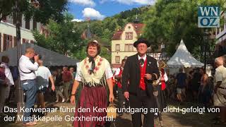 KerweEröffnung Weinheim 2018  wnoz [upl. by Enytsirhc206]