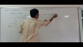 Half deflection method for measurement of Galvanometer resistance [upl. by Alim894]