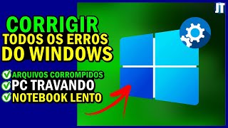 Como CORRIGIR TODOS os ERROS do WINDOWS 10 usando o COMANDO SFC SCANNOW O QUE É COMO USAR no PC [upl. by Nylareg]