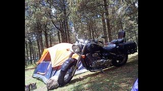 Moto camping en El Popocatépetl Parque Ecológico Apatlaco Parte 1 [upl. by Esch]