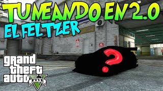 GTA 5 TUNEANDO EN 20 quotEL FELTZERquot EL COCHE DE LAS ALETAS Y LAS BRANQUIAS GTA V xFaRgAnx [upl. by Nallij]