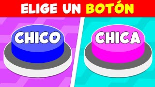 ELIGE UN BOTÓN 🟣  EDICIÓN CHICOS O CHICAS👦 👧 [upl. by Tunk]