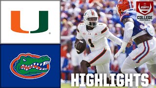 ☀️ Sunshine State Showdown ☀️ Miami Hurricanes vs Florida Gators  Full Game Highlights [upl. by Elehcin]