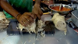 Kottu roti recipe  Authentic Sri Lankan street food recipe  Sri Lankan chopped bread [upl. by Sudaorb]