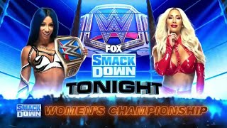 Sasha Banks Vs Carmella Campeonato Femenino Smackdown  WWE Smackdown 11122020 En Español [upl. by Eelrahs280]