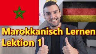 Marokkanisch Lernen mit Maro Lektion 1  Wüstensohn  Marokko 2019 [upl. by Noisla]