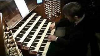 Olivier Latry at the organ at the Cathedral of Notre Dame [upl. by Arza718]