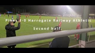 Pickering Town vs Harrogate Railway Athletic 11924 NCEL JCP Construction League Cup [upl. by Repip]