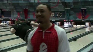 Mookie Betts Strikes During PBA Tour Practice Session [upl. by Aidyn]