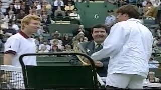 Wimbledon 1997 1R Stich vs Courier [upl. by Isiahi843]