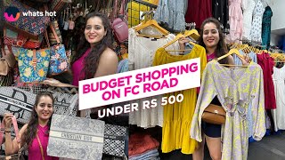 Budget Shopping Guide On FC Road Pune  Best Place For Street Shopping In Pune [upl. by Sara805]