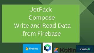 Write and Read data from Firebase  Jetpack Compose  Kotlin  Android Studio Tutorial [upl. by Edya528]