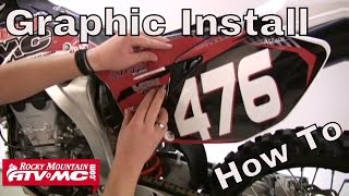 How To Install Motorcycle Graphics [upl. by Hendel156]