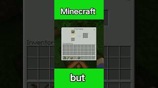 Minecraft but smelting gives op items minecraft shorts [upl. by Nauqyaj131]