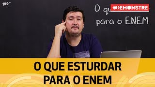 O que Estudar para o ENEM [upl. by Aciram]