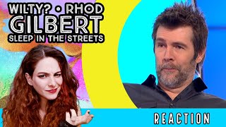 American Reacts  Did RHOD GILBERT Sleep In The Streets In Spain  Would I Lie To You❓ [upl. by Enela]