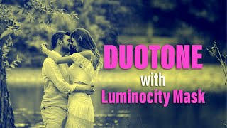 Duotone Effect with Luminosity Mask in Adobe Photoshop [upl. by Painter642]