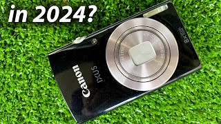 Looking to buy your first point and shoot camera  Canon IXUS 185 ELPH test review 2024 [upl. by Enar]